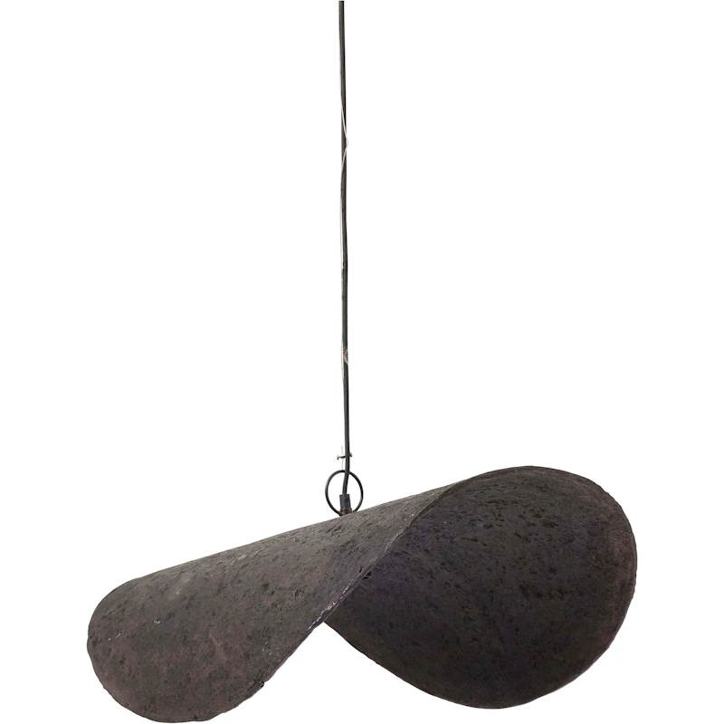 Disque Hängelampe, Schwarz