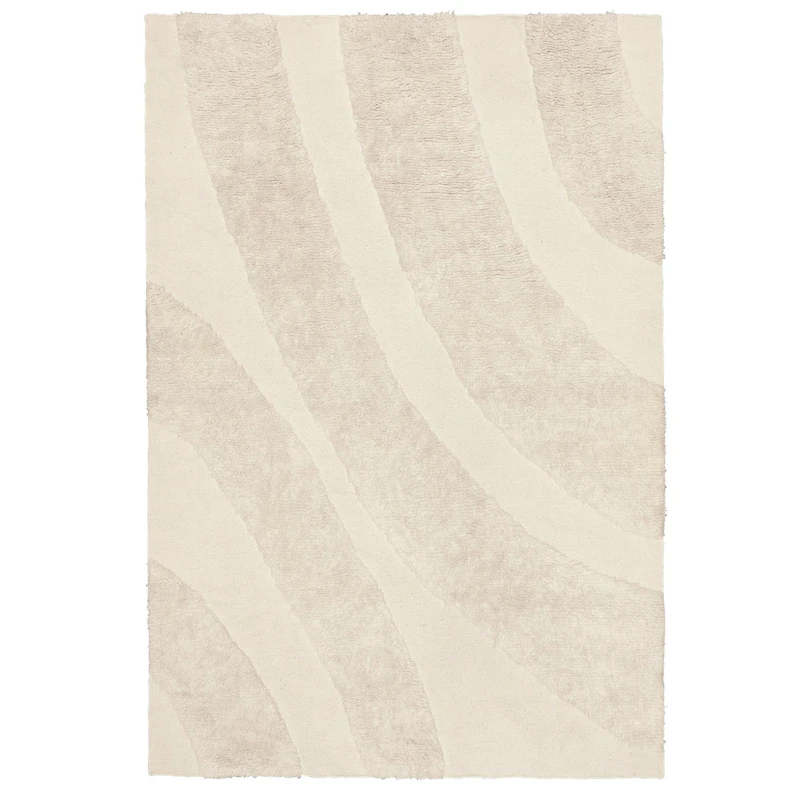 Hanne Teppich 200x300 cm, Altweiß