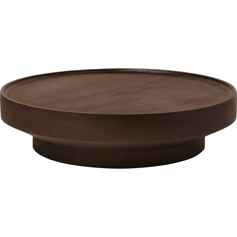 Mirana Kaffeetisch 90 cm, Braun