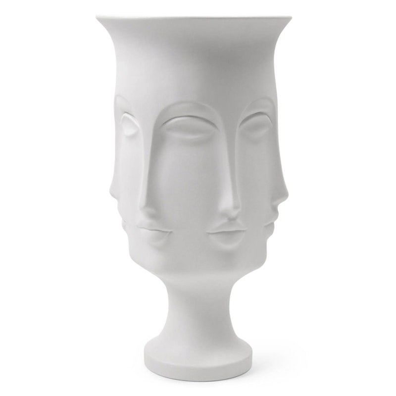 Dora Maar Urn Vase Weiß
