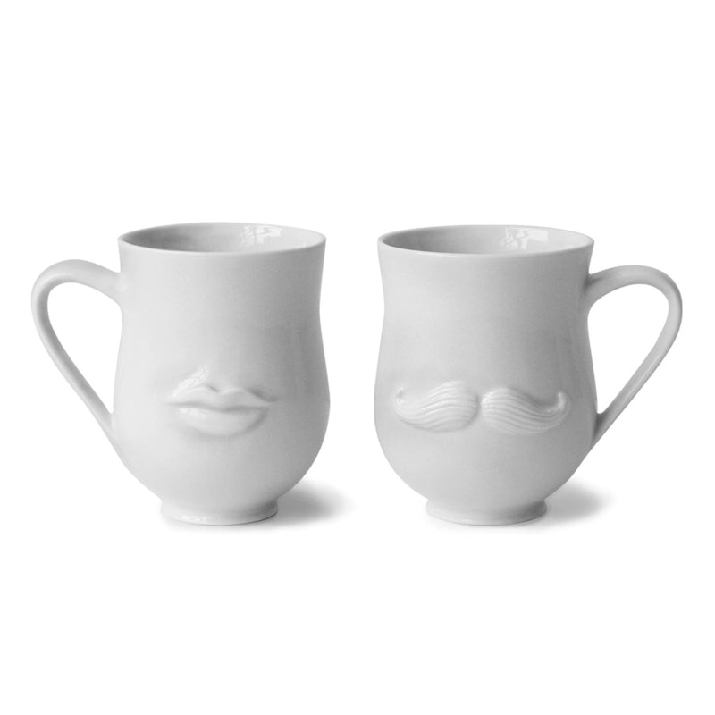 Mr. & Mrs. Muse Tasse 1-pack, Weiss