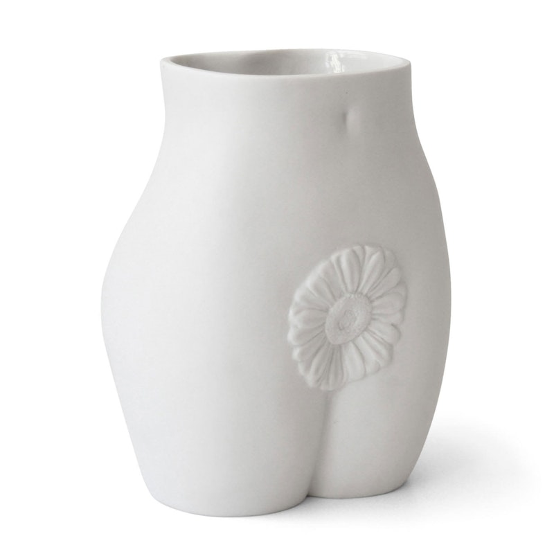 Muse Edie Vase, Weiss