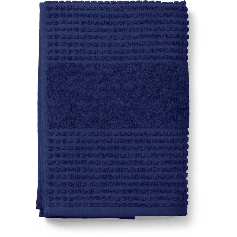 Check Handtuch 70x140 cm, Marineblau