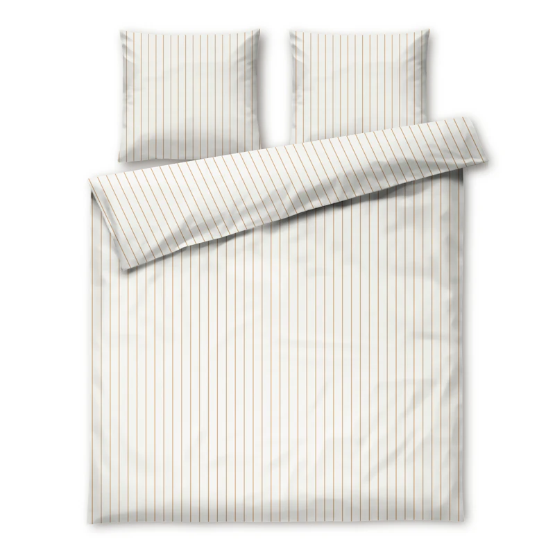 Soft Bettbezug-Set 200x220 cm, Altweiß / Karamell