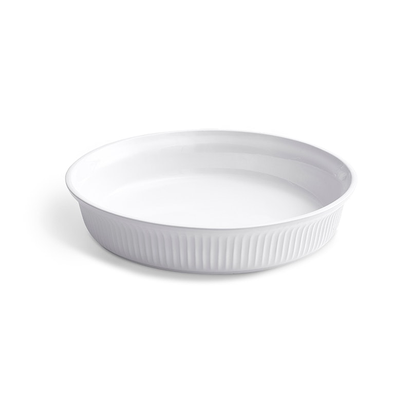 Hammershøi Ovenproof Dish Ø32cm, White