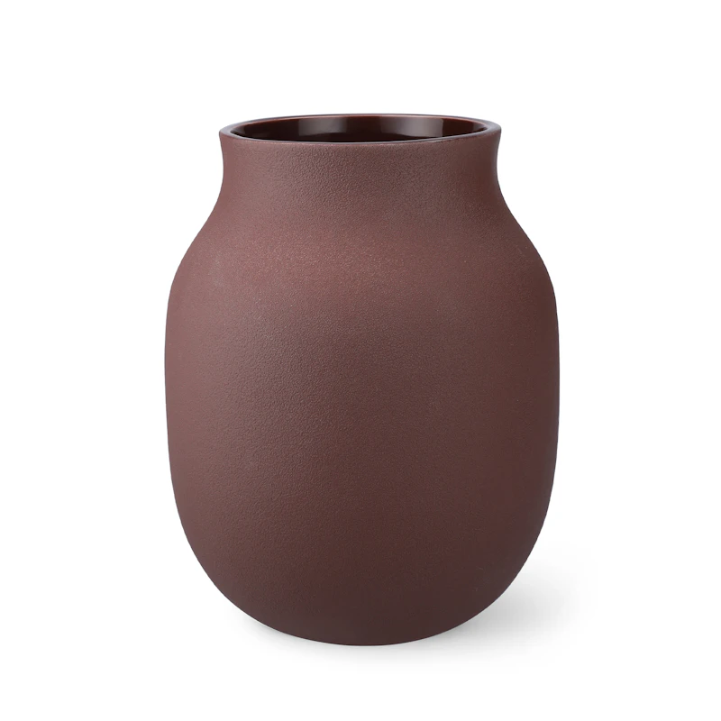 Studio Omaggio Vase 20 cm, Burgundy