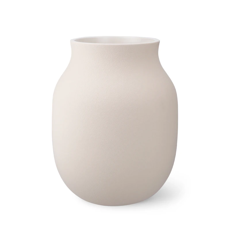 Studio Omaggio Vase 20 cm, Sandfarben