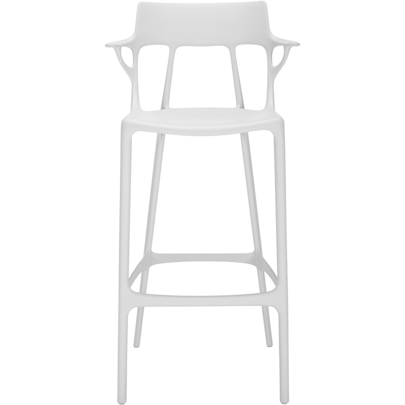 A.I. Barhocker Recycelt 75 cm, Weiß
