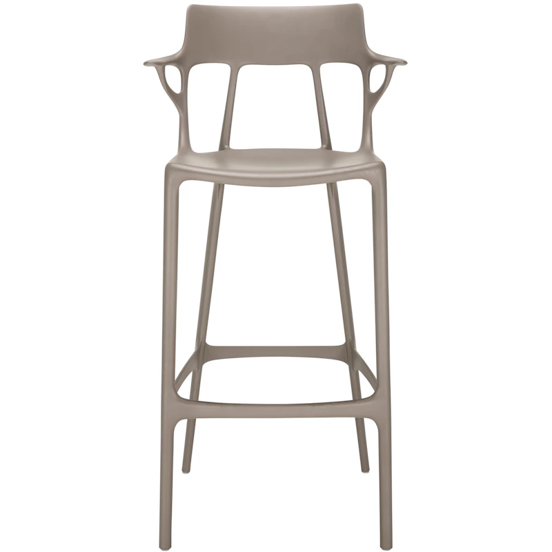 A.I. Barhocker Recycelt 75 cm, Grau