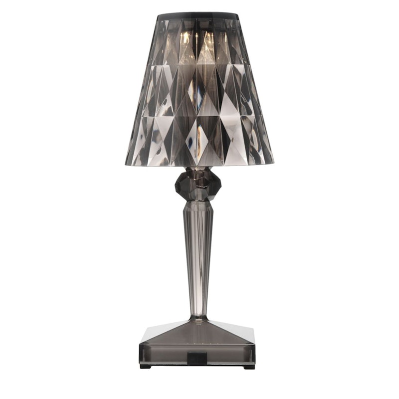 Battery Tischlampe Tragbar, Rauchfarben