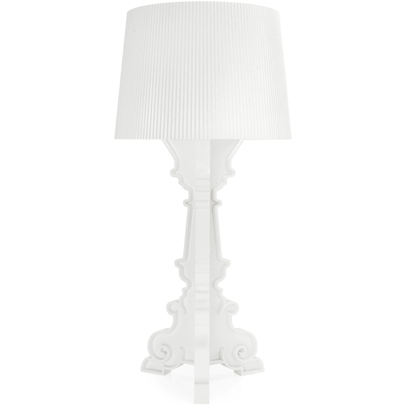 Bourgie Tischlampe, Mattweiß
