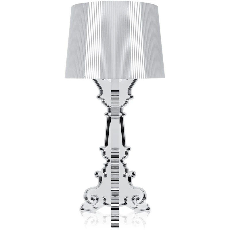Bourgie Tischlampe, Silber