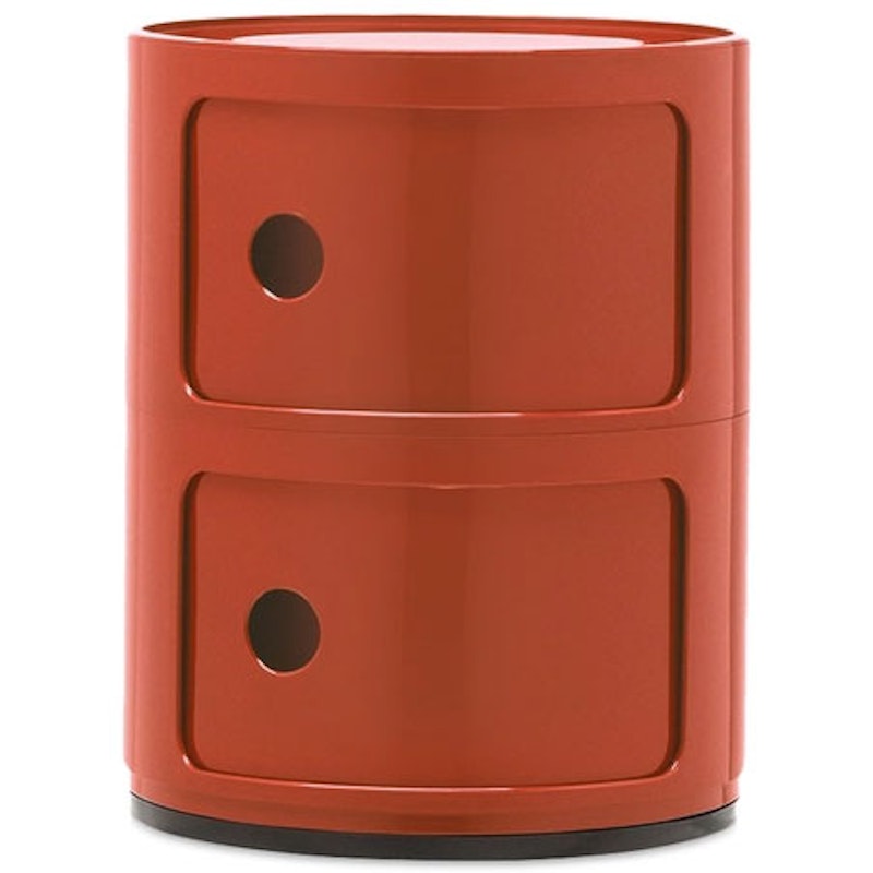 Componibili Classic Aufbewahrung Mit 2 Fächern, Orange