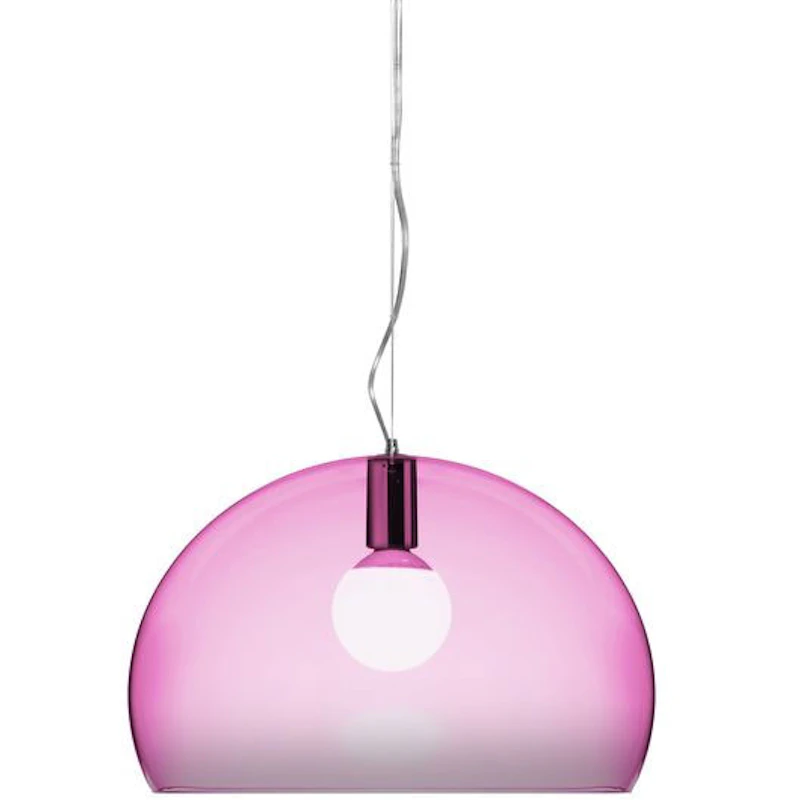 FL/Y Hängelampe 52 cm, Rosa