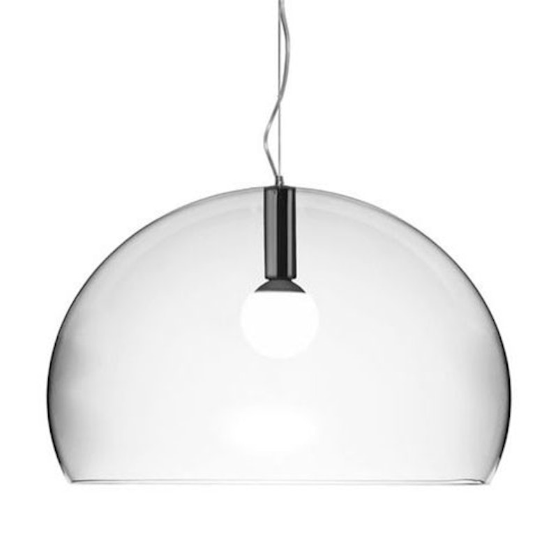 FL/Y Hängelampe 83 cm, Transparent