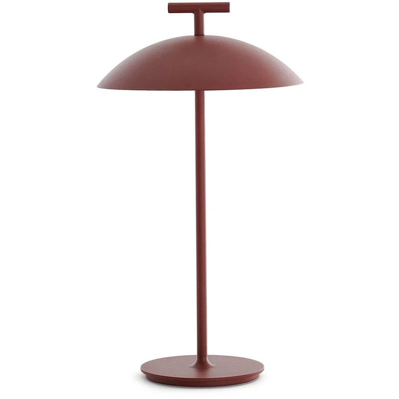 Geen-A Mini Tischlampe Tragbar Ziegelrot