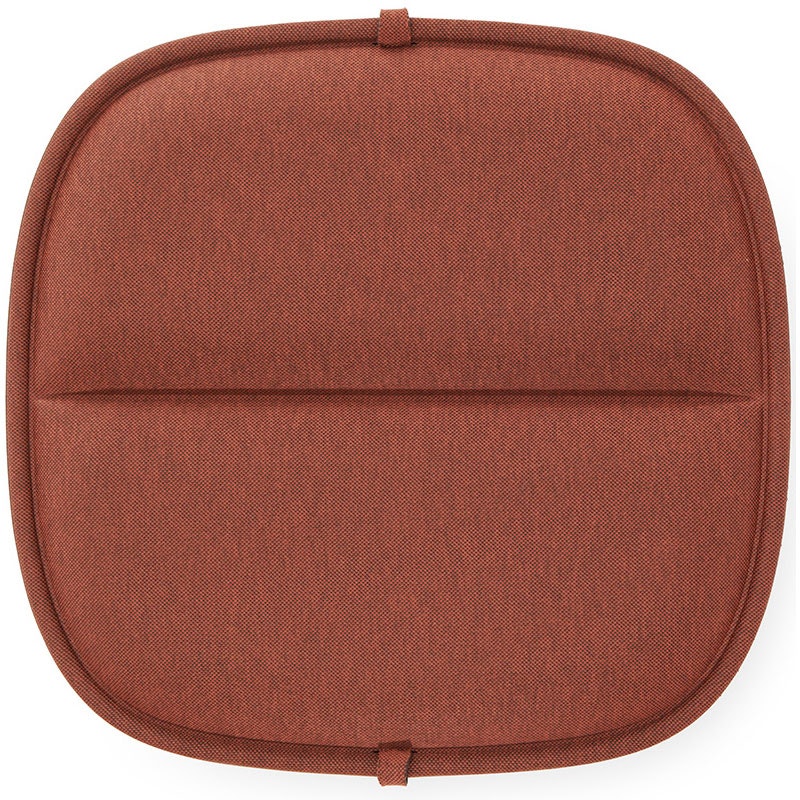 Hiray Kissen 35x36 cm, Ziegelrot