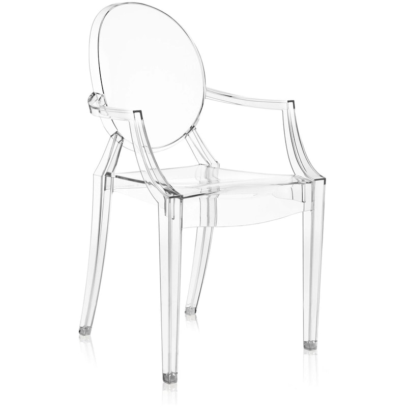 Louis Ghost Stuhl 4-er Set, Crystal
