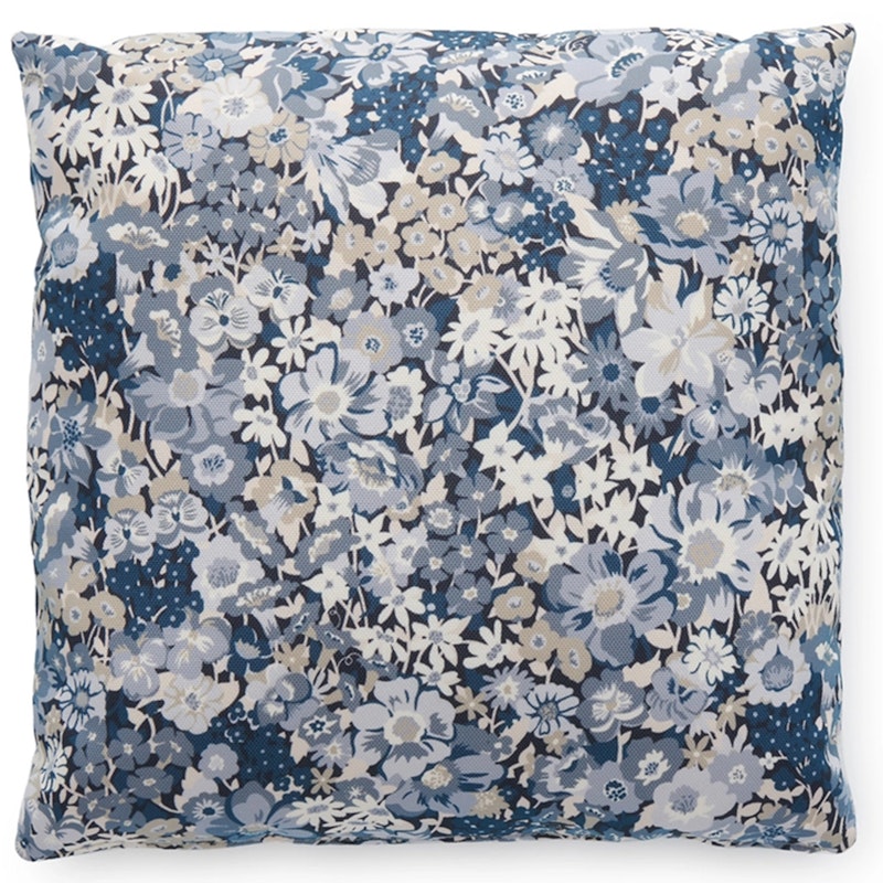 Outdoor-Kissen 45x45 cm, Liberty Artemis / Blau