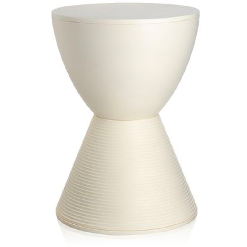 Prince Aha Hocker, Wachsweiß von Kartell | RoyalDesign.de