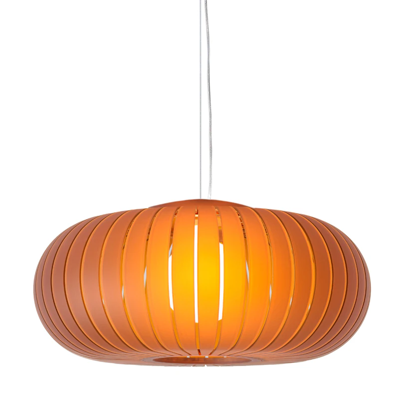 Teresa Frozen Deckenlampe, Bernsteingelb