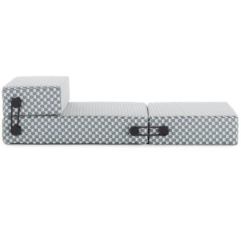 Trix Tagesliege Im Freien Nutzbar, Liberty Obi Check / Blau