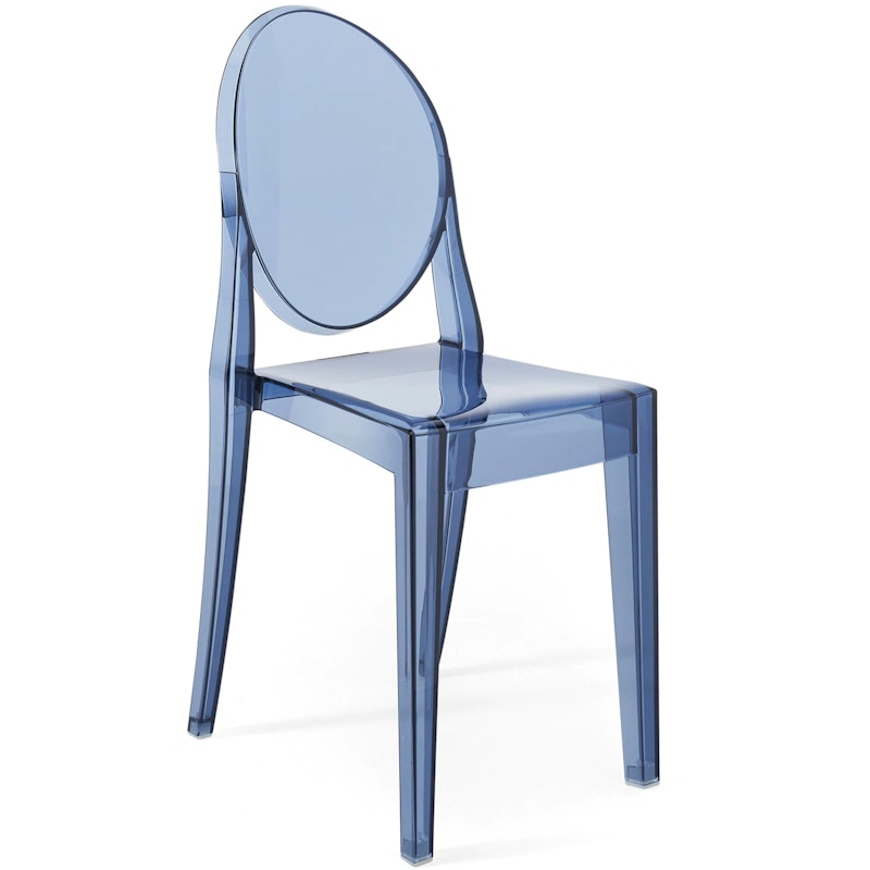 Victoria Ghost Stuhl Powder blue von Kartell RoyalDesign