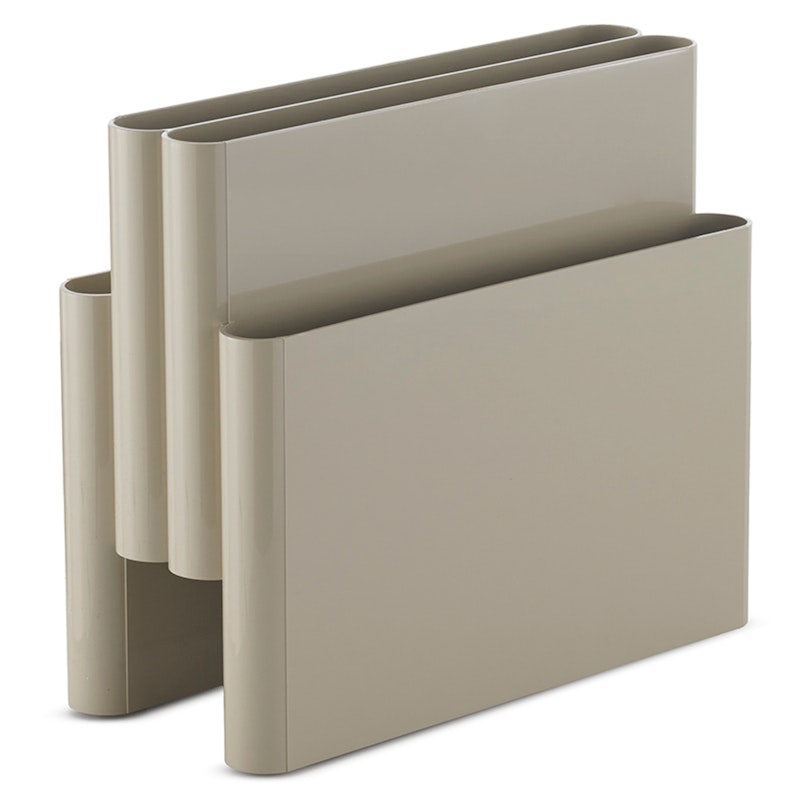 Zeitungsständer, Taupe