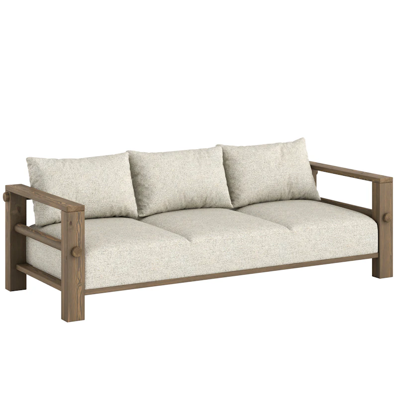 Bare Sofa Bed, Carob Brown / Soft Chalk