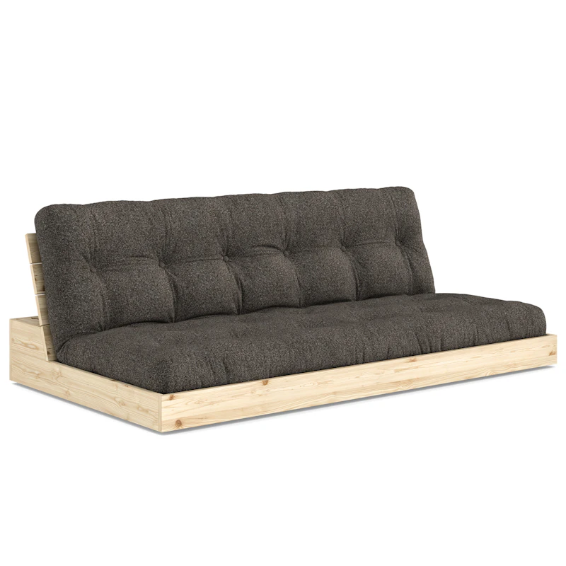 Base Sofa Bed Raw /  Mellow Brown