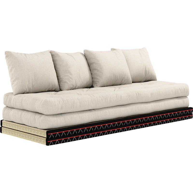Chico Sofa Mit Matratze 80x200 cm, Linen