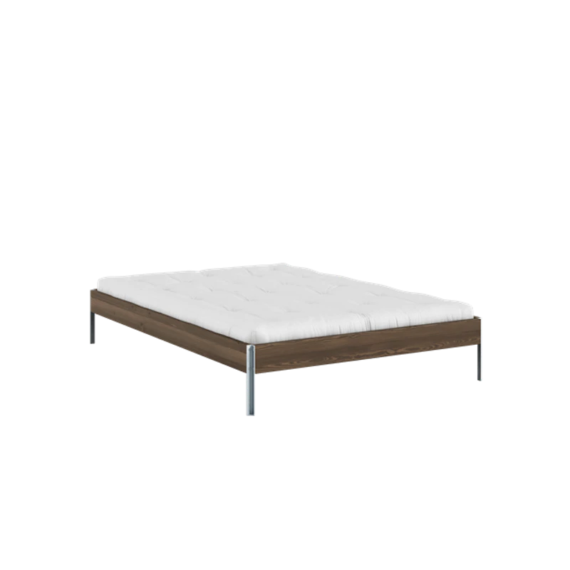 Core Bed Frame 140x200 Carob Brown
