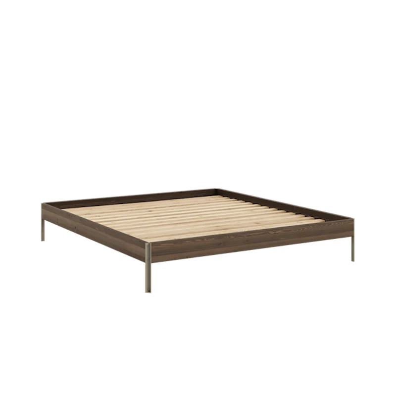 Core Bed Frame 180x200 Carob Brown/Sage Green