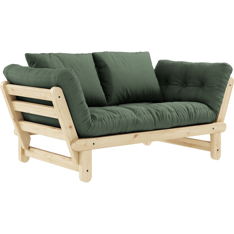 Beat Sofa Mit Matratze, Lackiert / Olive