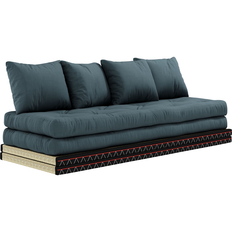 Chico Sofa Mit Matratze 80x200 cm, Petrolblau