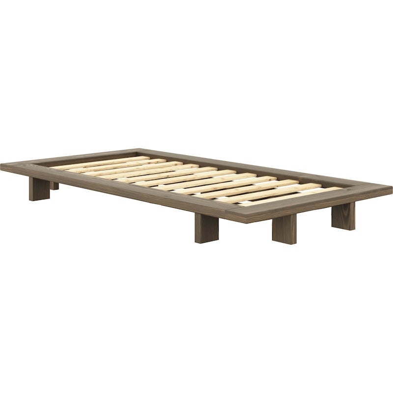 Japan Bettrahmen Carob Brown, 90x200 cm