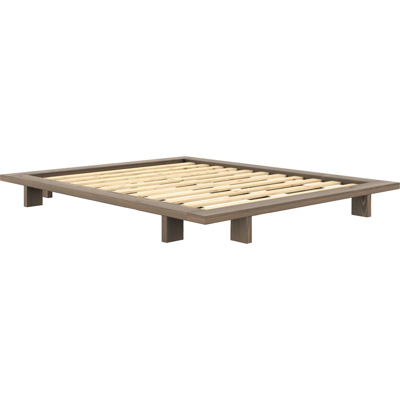 Japan Bettrahmen Carob Brown, 160x200 cm