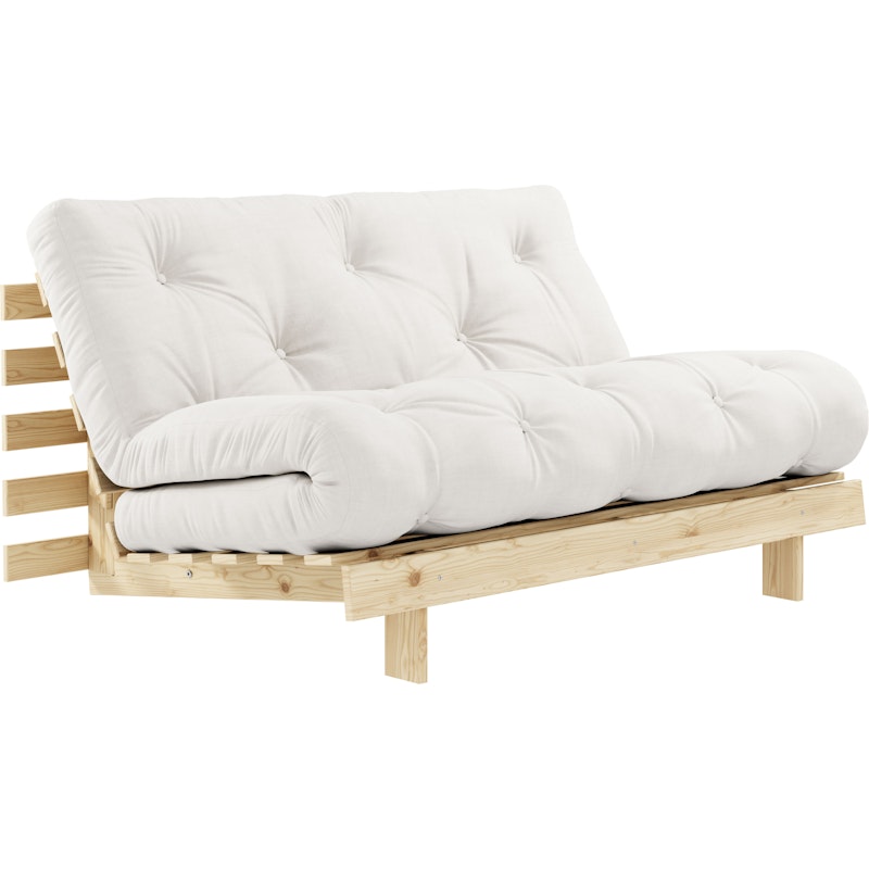 Roots 140 Bettsofa Mit Matratze, Raw / Natur