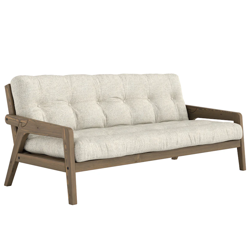Grab Sofa Bed, Carob Brown / Soft Chalk