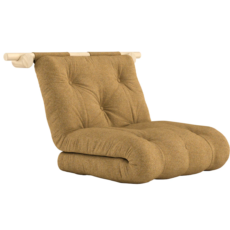 Hooked Chair Bed, Golden Ochre