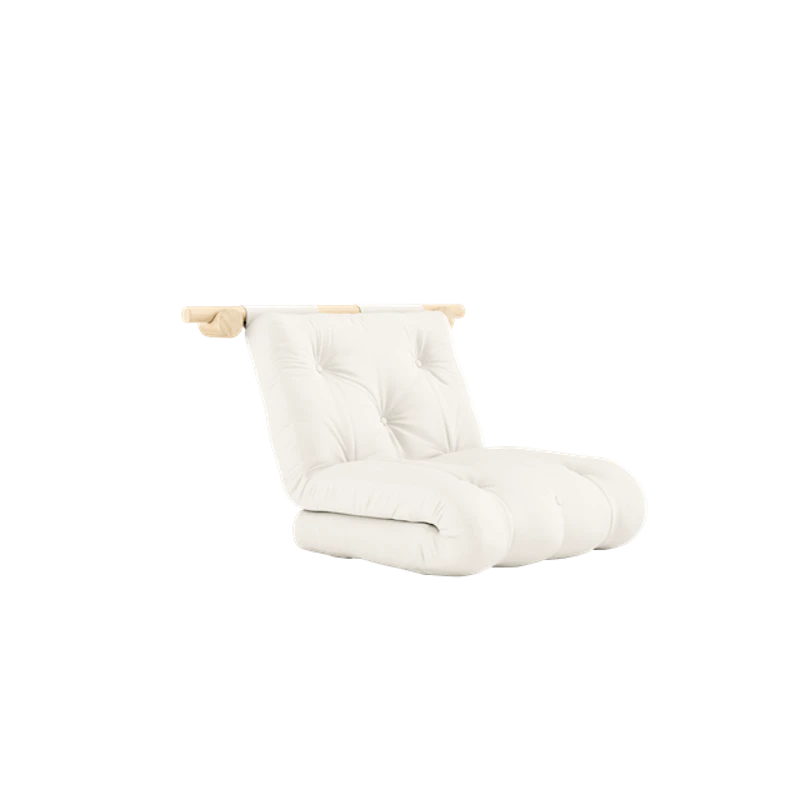 Hooked Mattress With Brackets 75x200 Natural/Raw