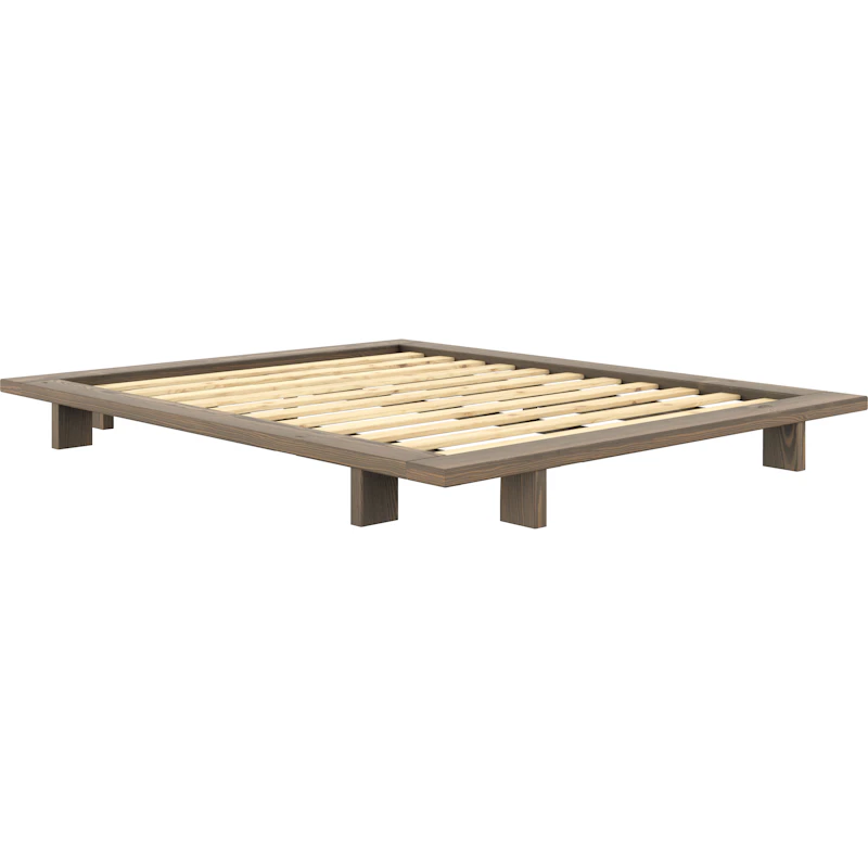 Japan Bettrahmen Carob Brown, 160x200 cm