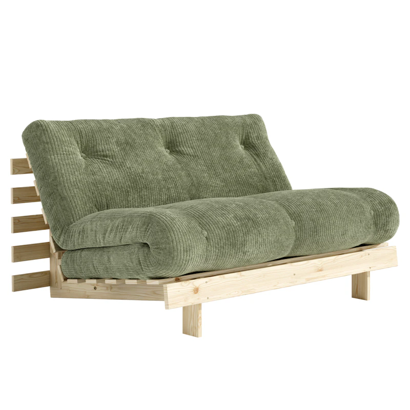 Roots Bettsofa 140x200 cm, Khaki Green