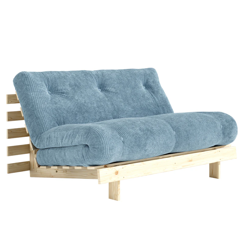 Roots Bettsofa 140x200 cm, Hazy Blue