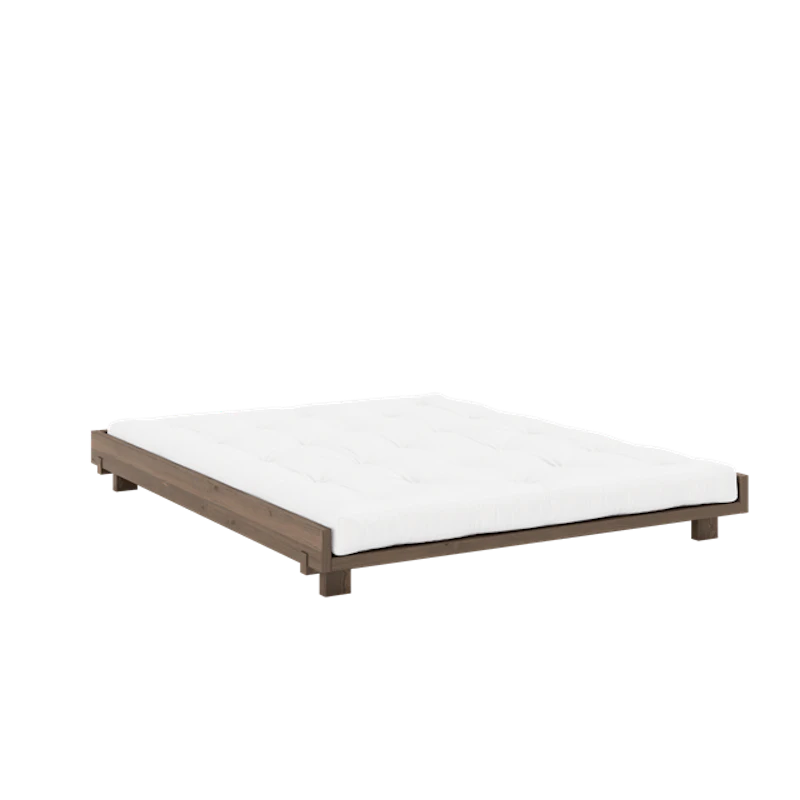Social Bed Frame 160x200 Carob Brown