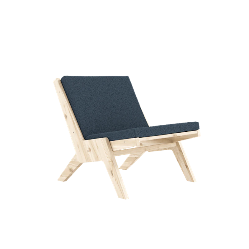 Sway Armchair 623 Oxford Blue/Raw