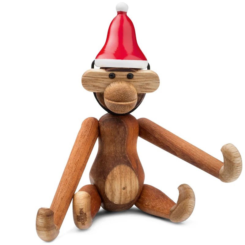 Affe Mini Mit Nikolausmütze