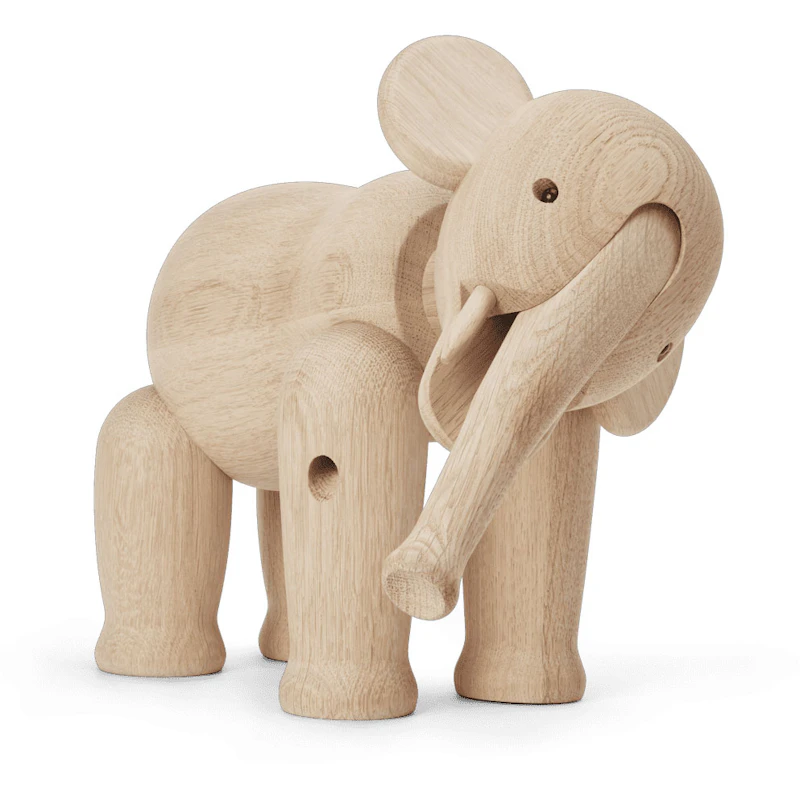 Elefant 22 cm, Eiche