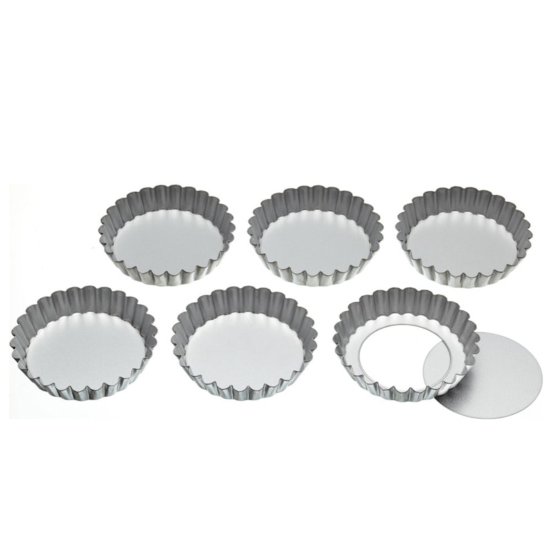 Kitchen Craft Tartlettformen mit Abnehmb. Boden