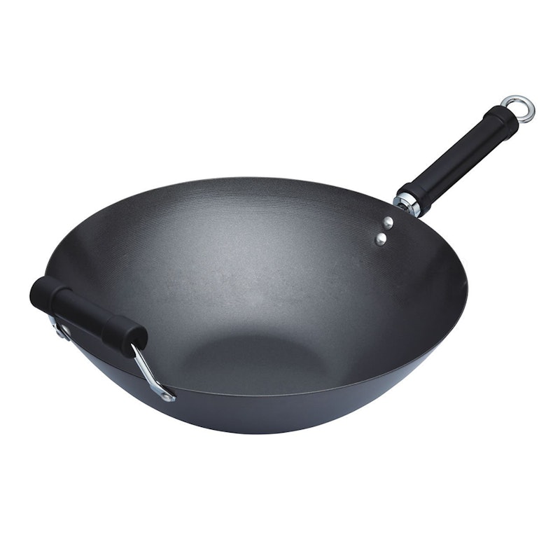 Oriental Wok 360mm, Carbon Stahl